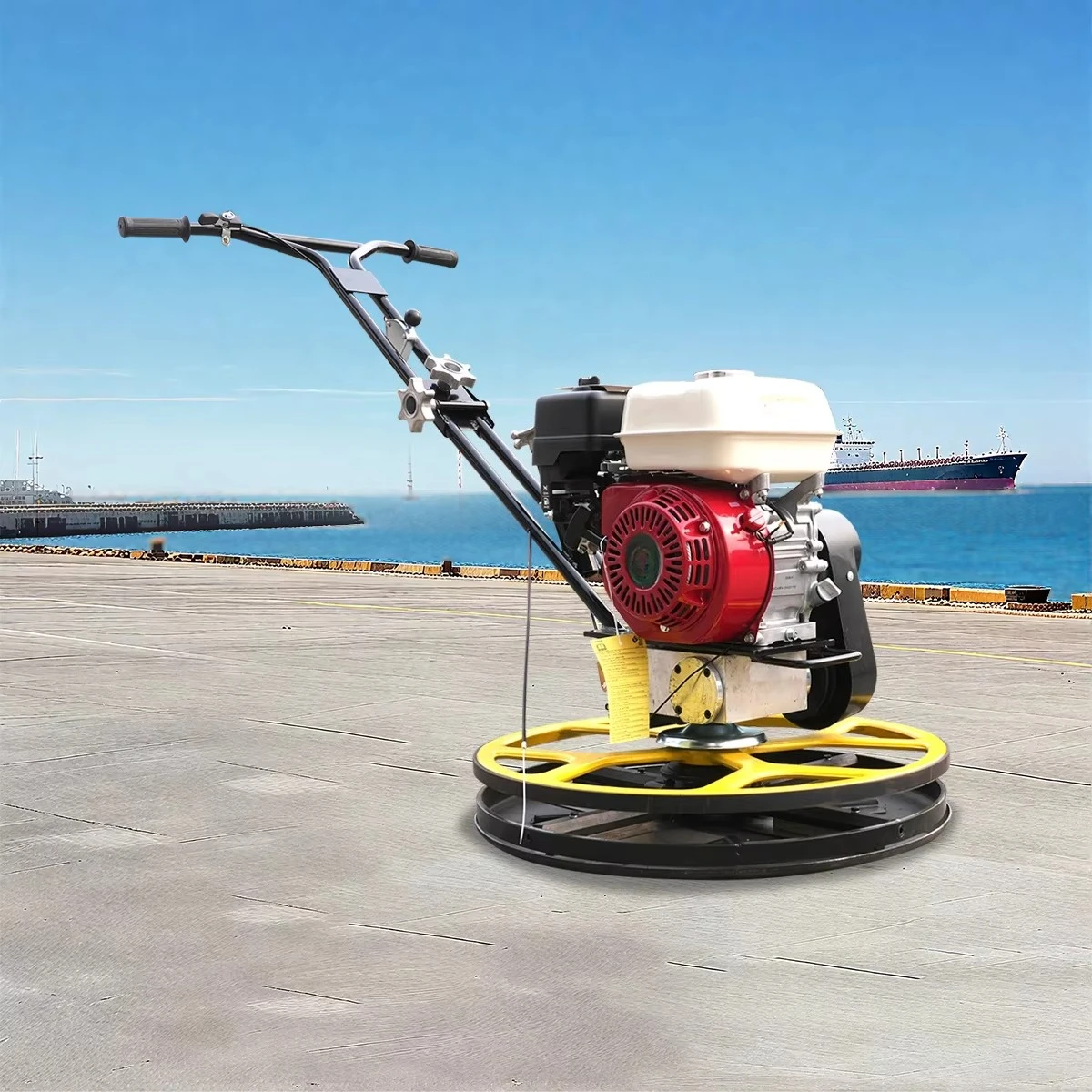 Portable Handheld Powered Power Trowel Concrete Smoothing Machine for Polishing and Smoothing Floors and Surfaces