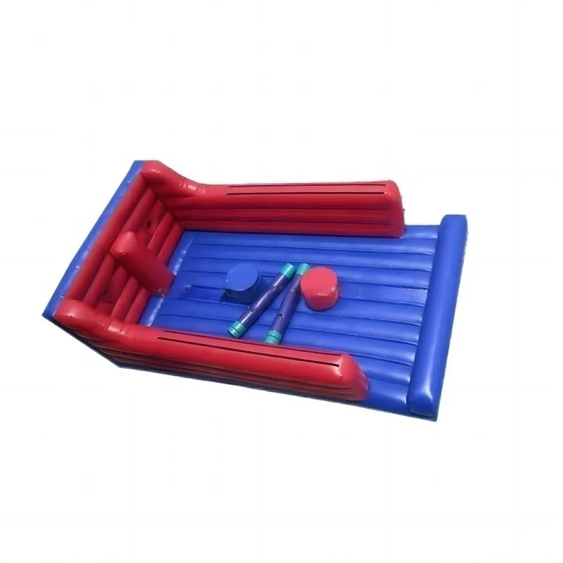 

2-in-1 Combo Inflatable Arena for Bungee Run Basketball and Joust