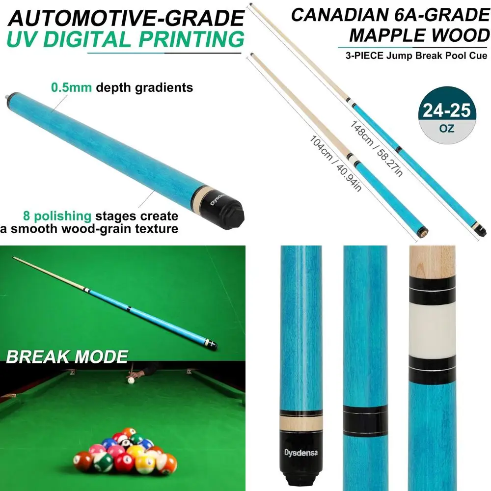 

Кий для джамп-брейка Heavy Jump, 24-25 унций, канадский клен, наконечник Crystal 14 мм