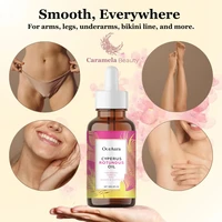 Huile Inhibitrice de Croissance des Poils Naturelle Post-Épilation Soin de la Peau Réduction Longue Durée avec Arbre à Thé et Jojoba pour une Peau Lisse et Soyeuse 4