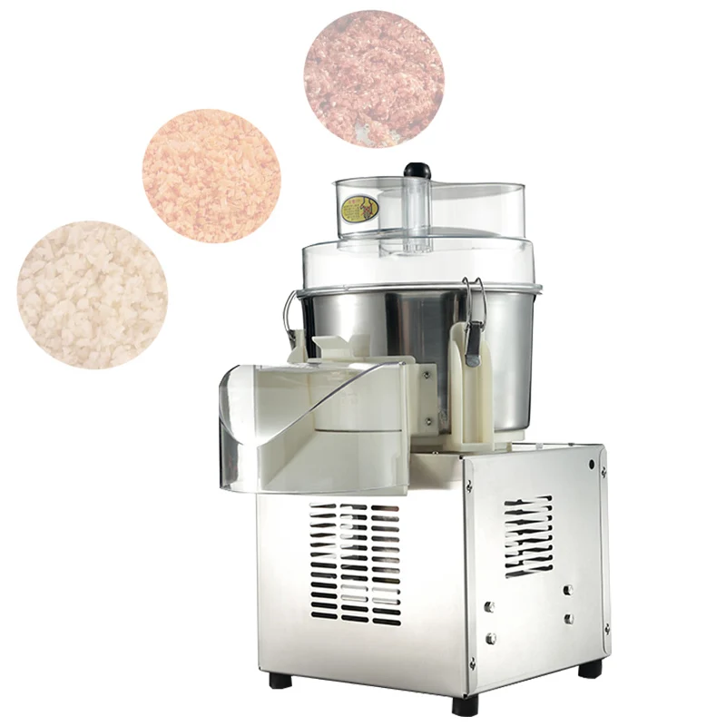 Hachoir à viande de cantine électrique, coupe-légumes commercial, machine à farcir, machine à granulés de légumes alimentaires