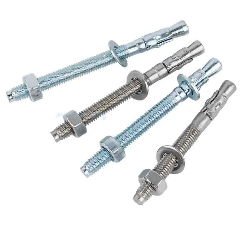 

304Stainless Steel High Strength Machinist Stud Anchor Expansion Bolt Galvanized Anti-Corrosion for Elevator Installation M6-M20