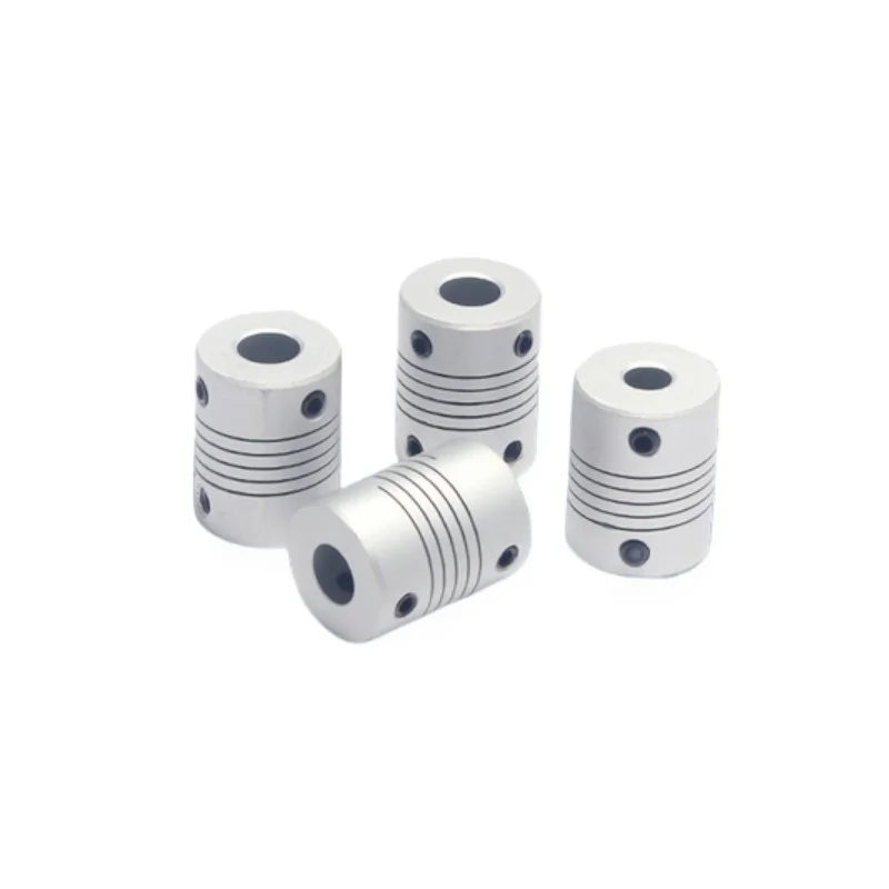 D19L25 3mm 4mm 5mm 6mm 6.35mm 8mm 10mm Aluminiowe elastyczne sprzęgło osi Z do silnika krokowego Sprzęgła wału drukarki 3D