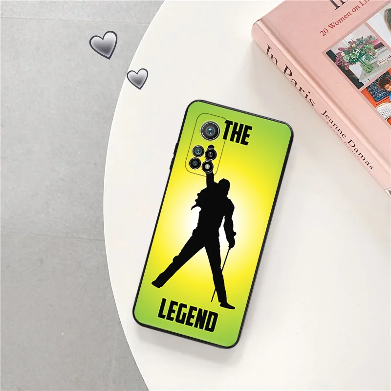 Phone Case For Redmi Note 12 12s 11 11S 10 4G Lite 10S Note10 Pro 9 9T 8 8T 7 9S QUEEN Band Camera Protective Cover