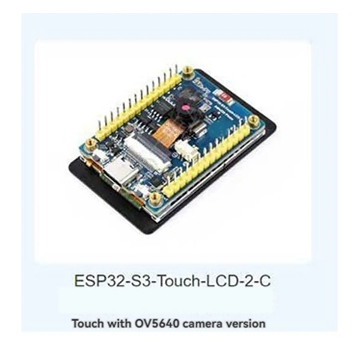 لوحة تطوير ESP32-S3 يومية مع شاشة عرض 2 بوصة كاميرا OV5640-5MP QMI8658 مستشعر لـ A