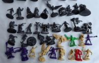 6pcs Lot Monster Warriors Heroes Board Game Miniatures Green Horde Elemental Evil Figure Role Palying Model Toys