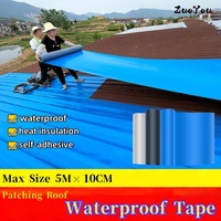 Roof Repair Self-adhesive Tape Waterproof Leak Proof Wall Crack Resistance Repair Patches PE Strong Adhesion Roofs Repair Agent