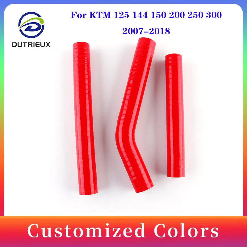 

For 2007-2018 KTM 125 144 150 200 250 300 SX/SXS/XC/XC-W Silicone Radiator Hose 2008 2011 2017 2016