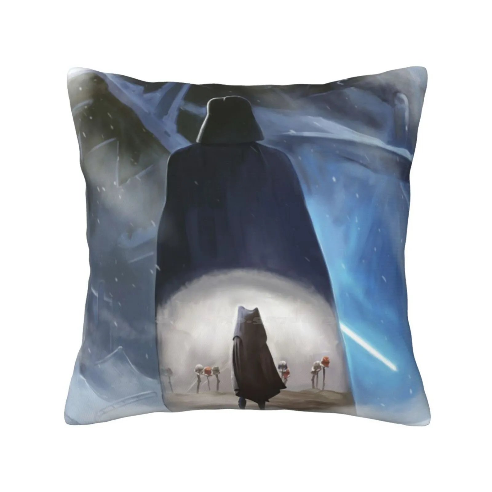 & Death Illustration Bedroom Office Hug Pillowcase The Clone Wars