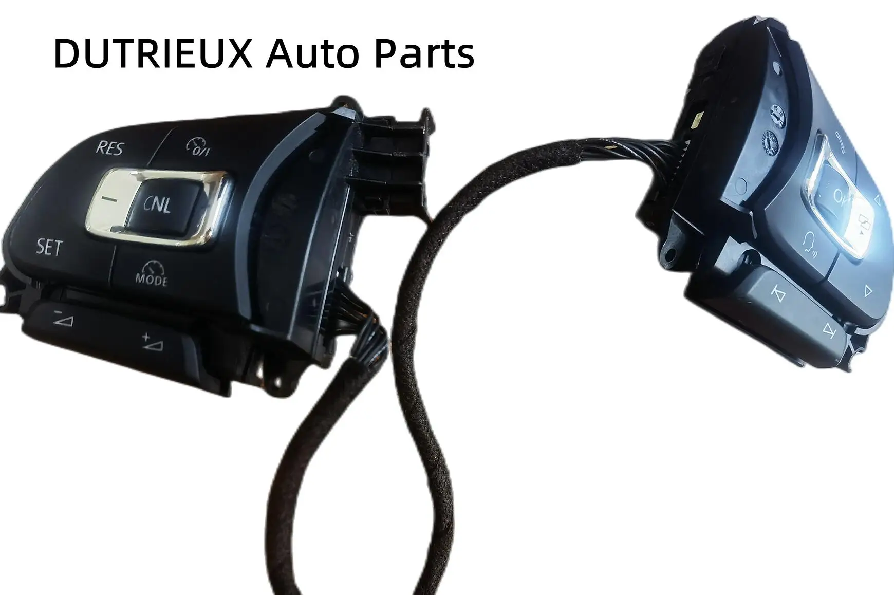 Botão do volante do OEM com apropriado para o estilo Tiguan II Magten Passat T-ROC CC, 5N0 959 442 5NG 959 442