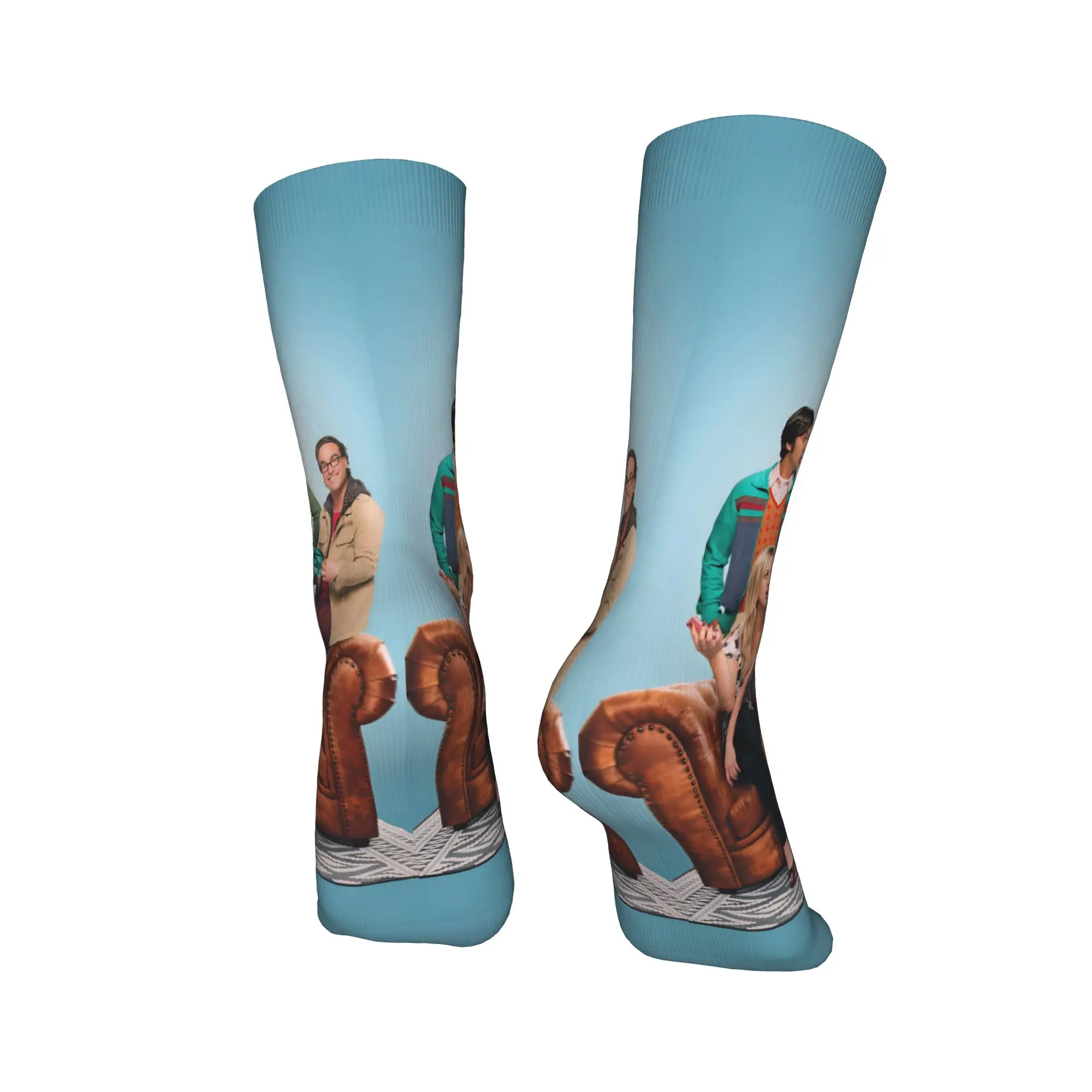 نظرية الانفجار الكبير الجوارب الخريف جوارب Kawaii النساء الرجال جوارب عالية الجودة تصميم الرياضة في الهواء الطلق عدم الانزلاق الجوارب