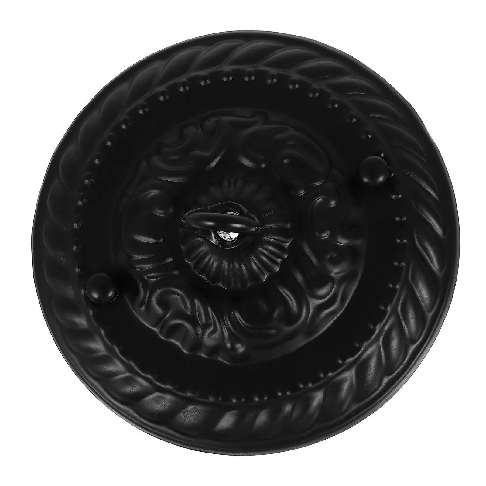 

Retro Pendant Light Canopy Vintage Ceiling Lamp Plate Rust Resistant Decorative Base for Charming Home Restaurant Bars