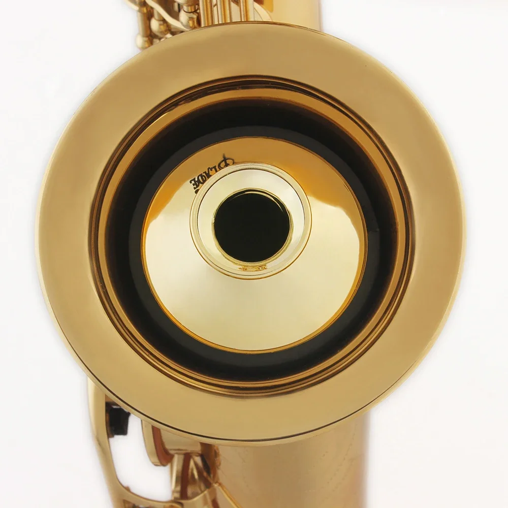 Alto Saxophone Silencer Round Light-Weight ABS Mute Dampener Silencer for Alto Saxophone Beginners Parts Woodwind Accessories