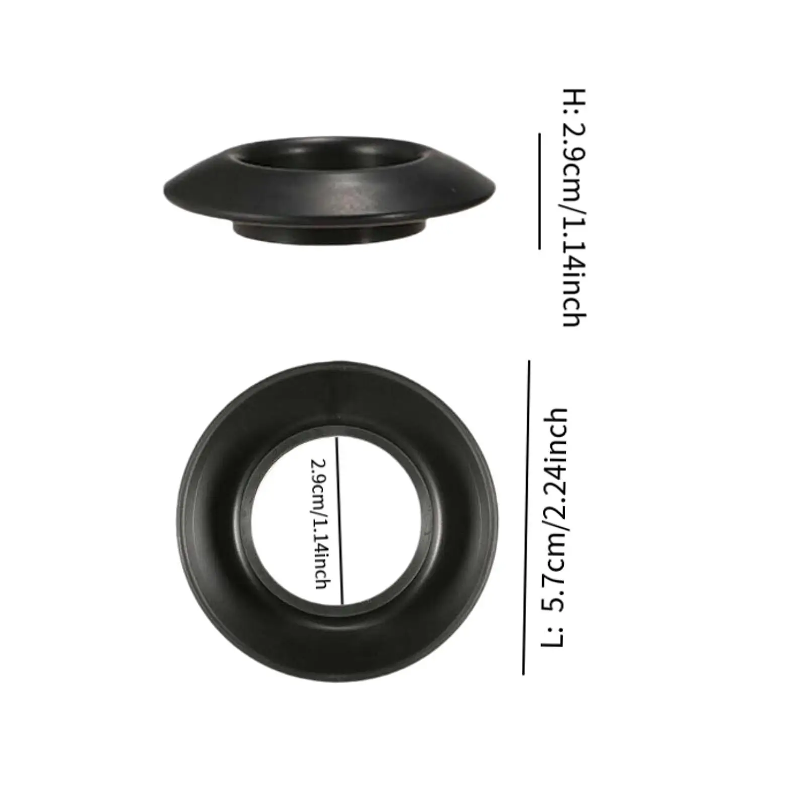 Practical PVC Kayak Paddle Drip Rings Water Retaining Shaft Guards Universal Splash Protector for Outdoor Paddling