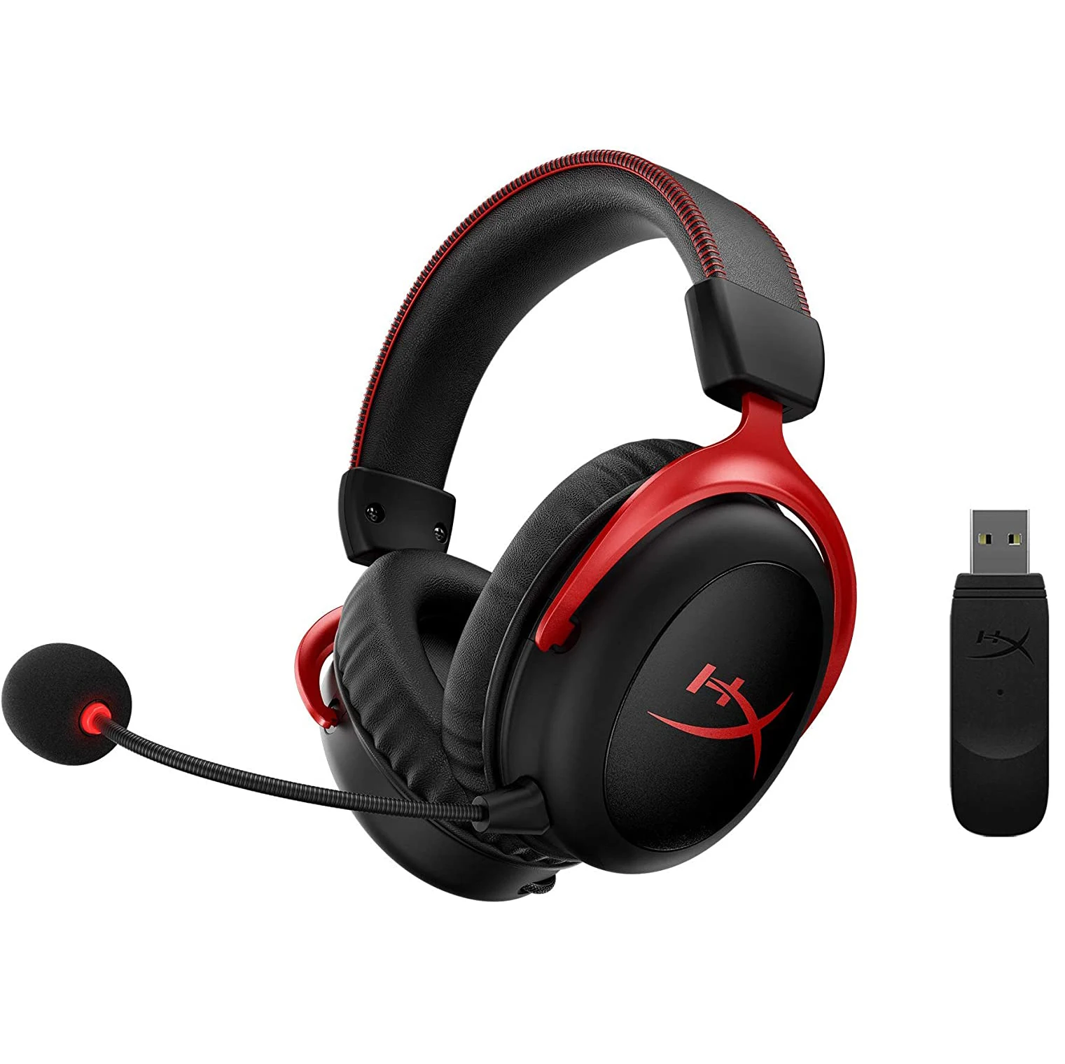 HyperX Cloud 2 Red Wireless over-ear headphones gaming headset bluetooth headset gaming pc gaming earphones headsets with mic