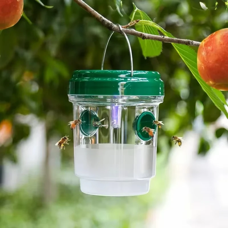 3/1PCS Large Hanging Fruit Fly Traps Wasp Waterproof Hornets Trap for Indoor Outdoor Reusable Garden Catcher Pest Control Tools