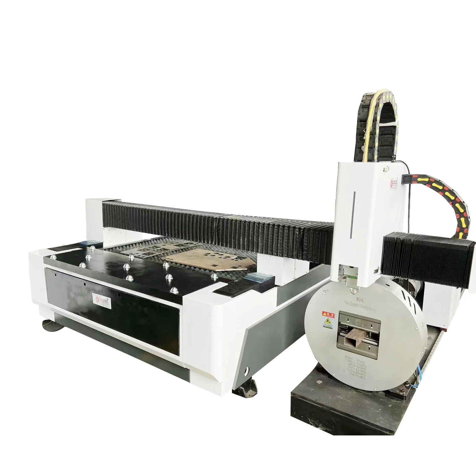 CNC Sheet and tube fiber laser cutting machine Fiber Laser / lazer Cutting Machine For Metal Sheet and Tube Best Price