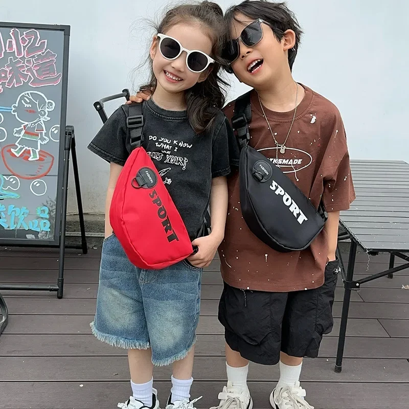 Children Messenger Bags Chest Bag Sports Leisure Crossbody Bags Women Shoulder Bag Mother Kids Bag for Girl Сумка Женская 2024