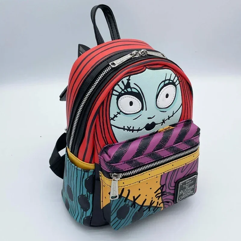 The Nightmare Before Christmas Backpack Cartoon Jack Sally Cosplay Women Fashion Brand Backpack Christmas Gifts