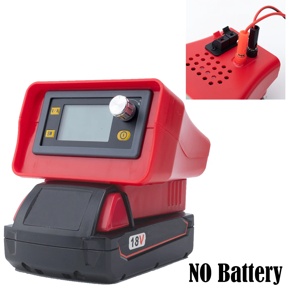 CNC Portable DC Voltage Stable Regulated Switching Power Supply Adjustable For Milwaukee 18V Lithium Battery(NO Battery)