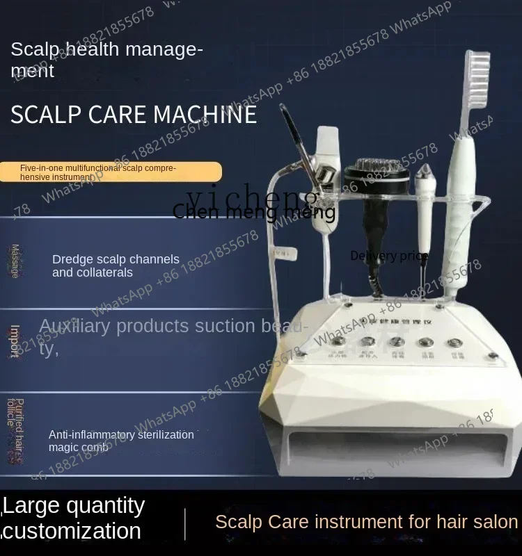 Hot sales New arrive ZF Multifunctional Head Leather Tip Treatment Health Care Device Hair Transplant Maintenance Inductive Ther