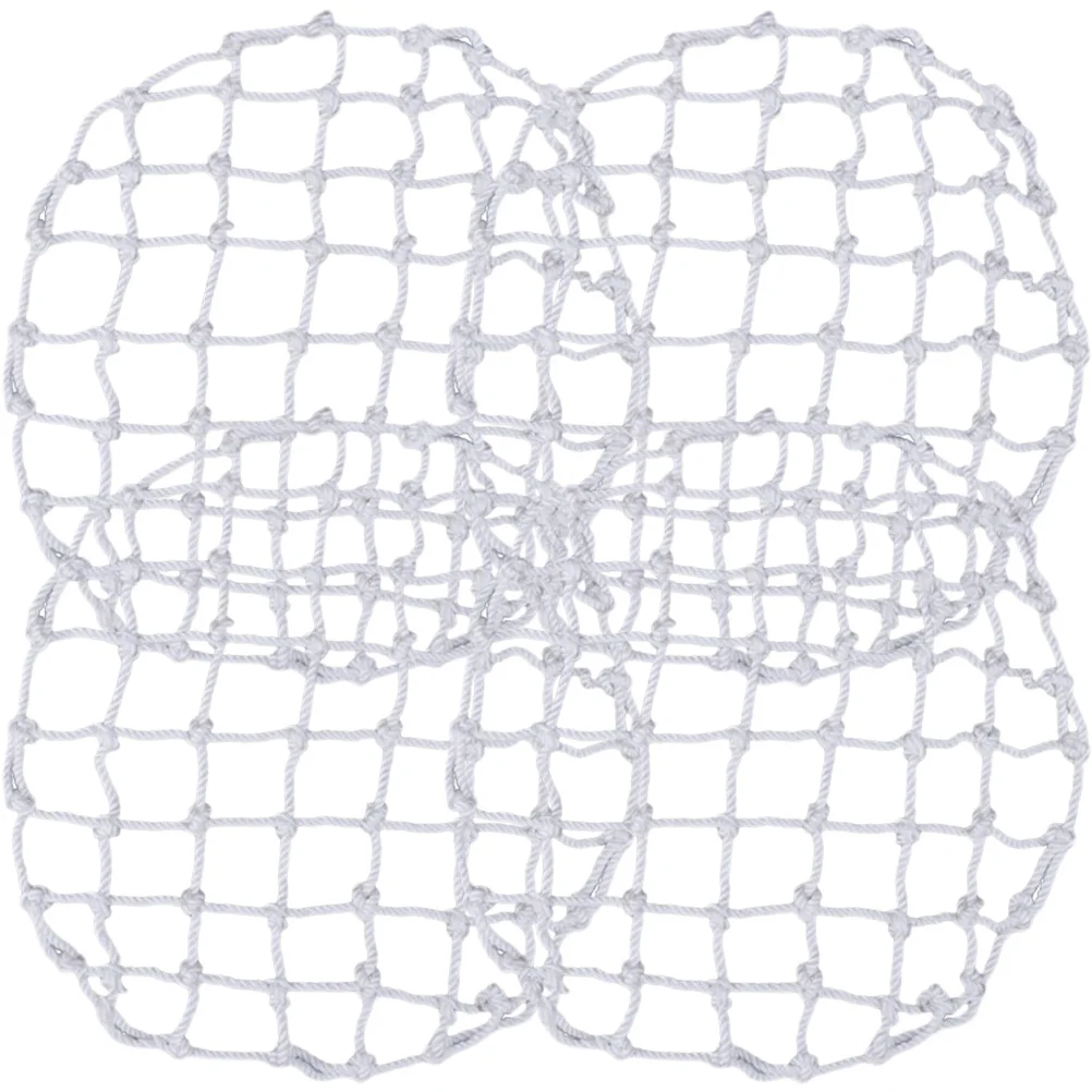 4 قطعة شبكة مضادة للسقوط لتغطية الآبار، شبكة أمان مستديرة شديدة التحمل، حماية فحص المجاري، شبكة غطاء جيد للسلامة المرورية #1