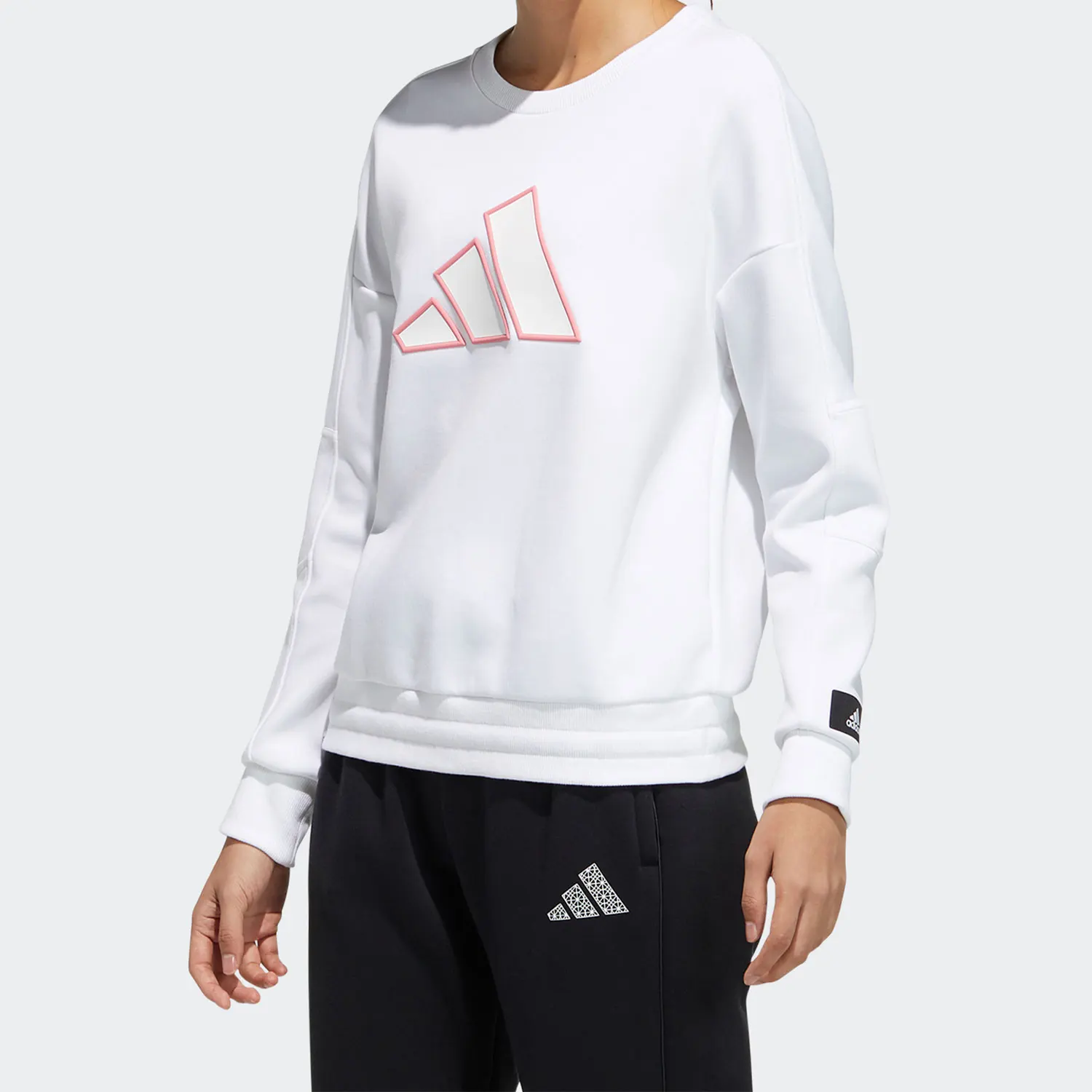 

Женская спортивная повседневная толстовка Adidas Authentic STR SWEAT с круглым вырезом GP0719