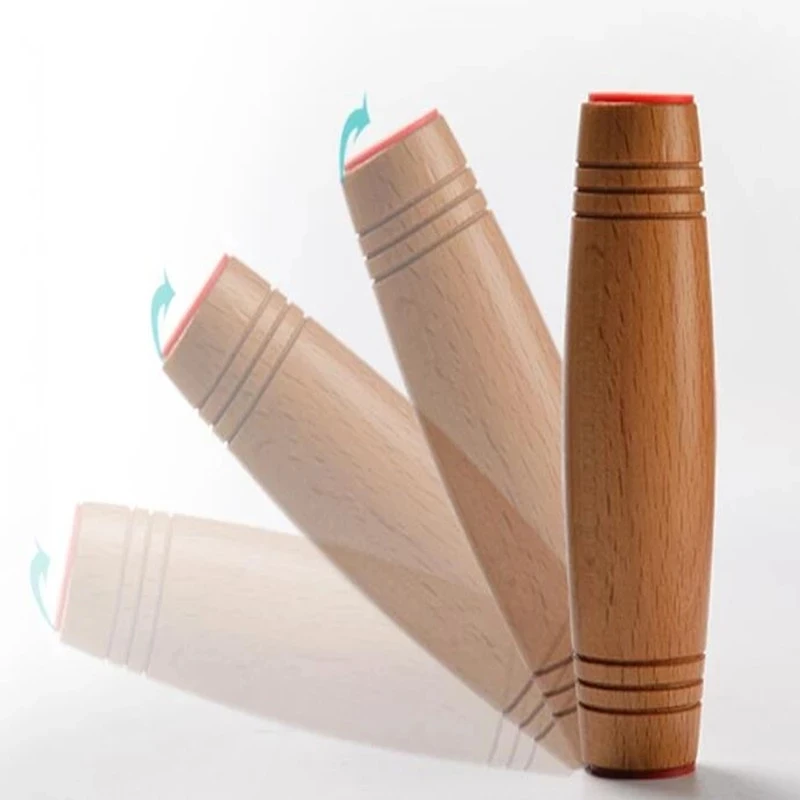 Holz Zappeln Spielzeug Flipo Flip Schreibtisch Kinetische Fähigkeiten Spielzeug Dekompression Stick Kreative Anti Stress Artefakt Flip Stick Finger