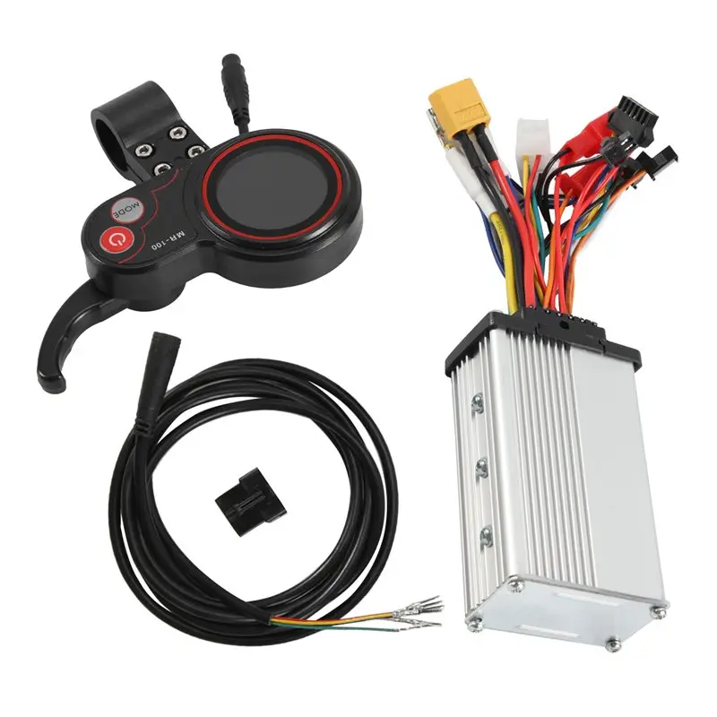 NEW HOT In Stock-36V 500W Controller+MR-100 LCD Display Dashboard Meter For KUGOO Electric Scooter Accessories Parts Kit