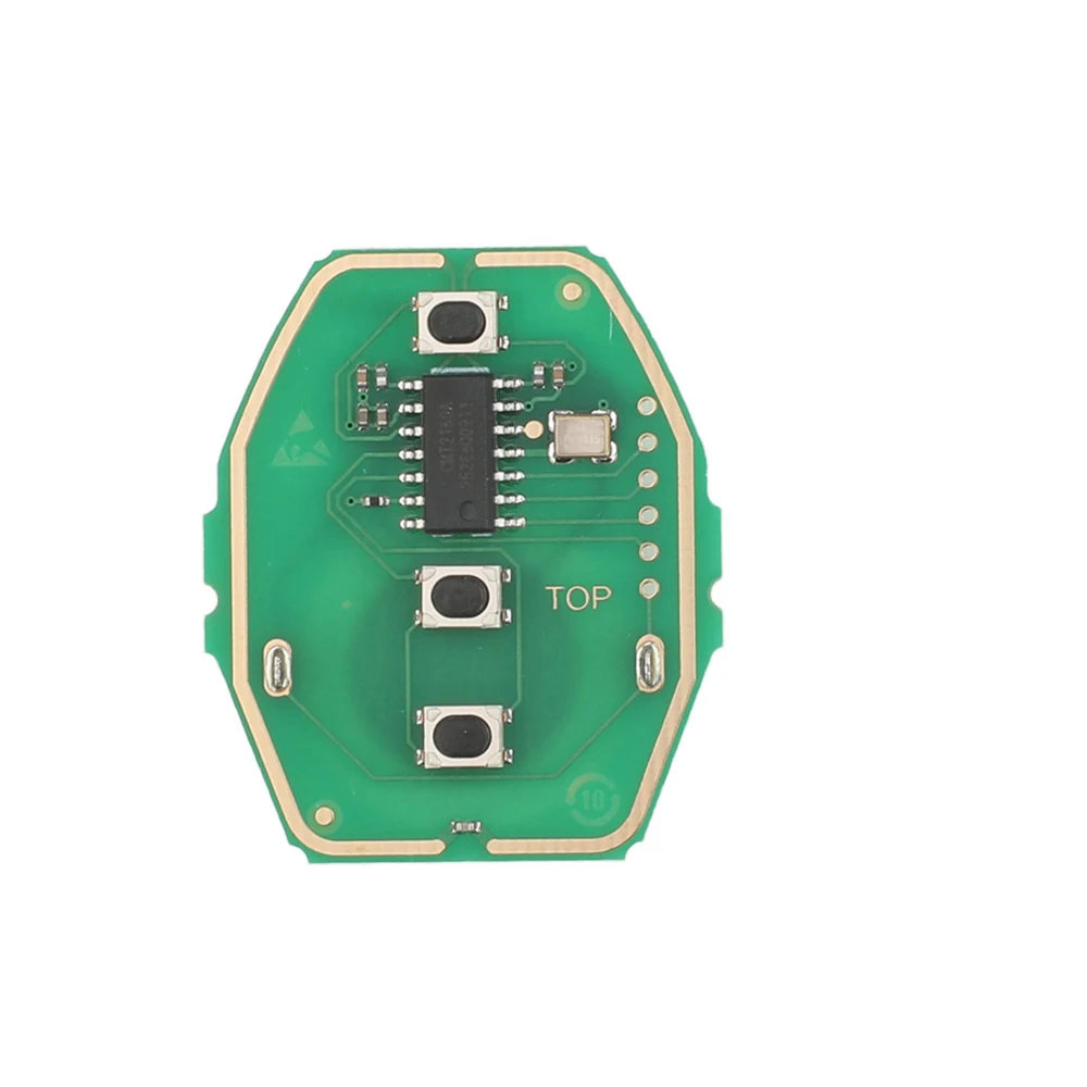 jingyuqin 3 Buttons Remote Circuit board Car Key Case For BMW E38 E39 E46 EWS System ASK 433MHz 315MHz PCF7935AA