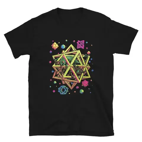M C Escher Geometrics T Shirt Fall Fun