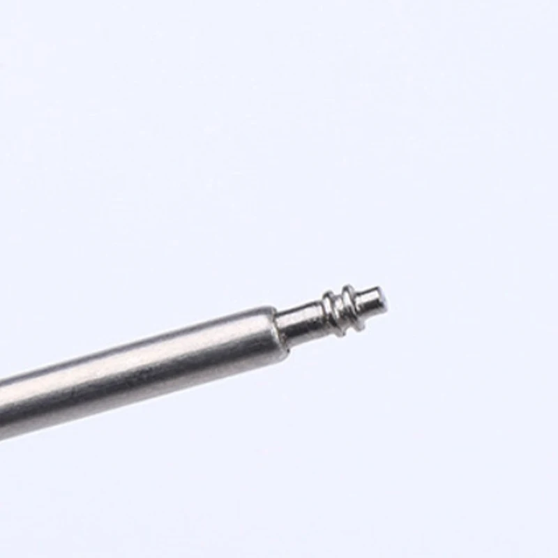 10 Stück Doppelstützfedersteg, Durchmesser 1,5 mm und 1,8 mm, Verbindungsstifte für Uhrenarmbänder, passend für Breite 10–30 mm, Edelstahl-Uhrenarmband-Verbindungen – Detail 5