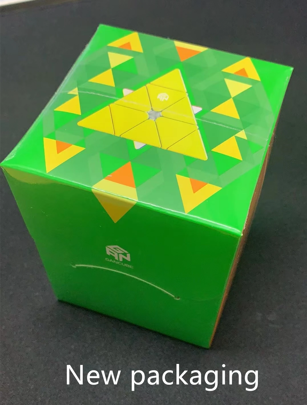 GAN cube 3x3x3 piramida magnetyczna kostka 3*3*3 prędkość kostka GAN magiczna kostka rubika 3x3x3 Puzzle Profesjonalna kostka Rubika 3x3x3 kostka kostki do gry zabawki GAN cube 3x3x3 Magnetic pyramid magic cube