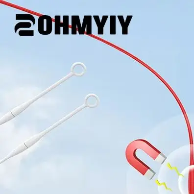 

Ремешок для затычек для ушей, магнитный устойчивый к Tug, шнур безопасности, держатель для затычек для ушей, гибкий силиконовый ремешок, подходит для съемных затычек для ушей