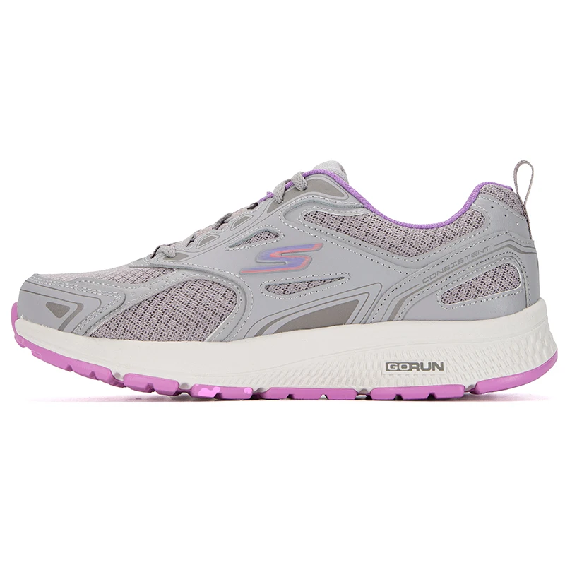 Skechers Zapatos deportivos para mujer, zapatillas deportivas para entrenamiento físico, zapatillas informales transpirables a cuadros para correr 128075-Gylv