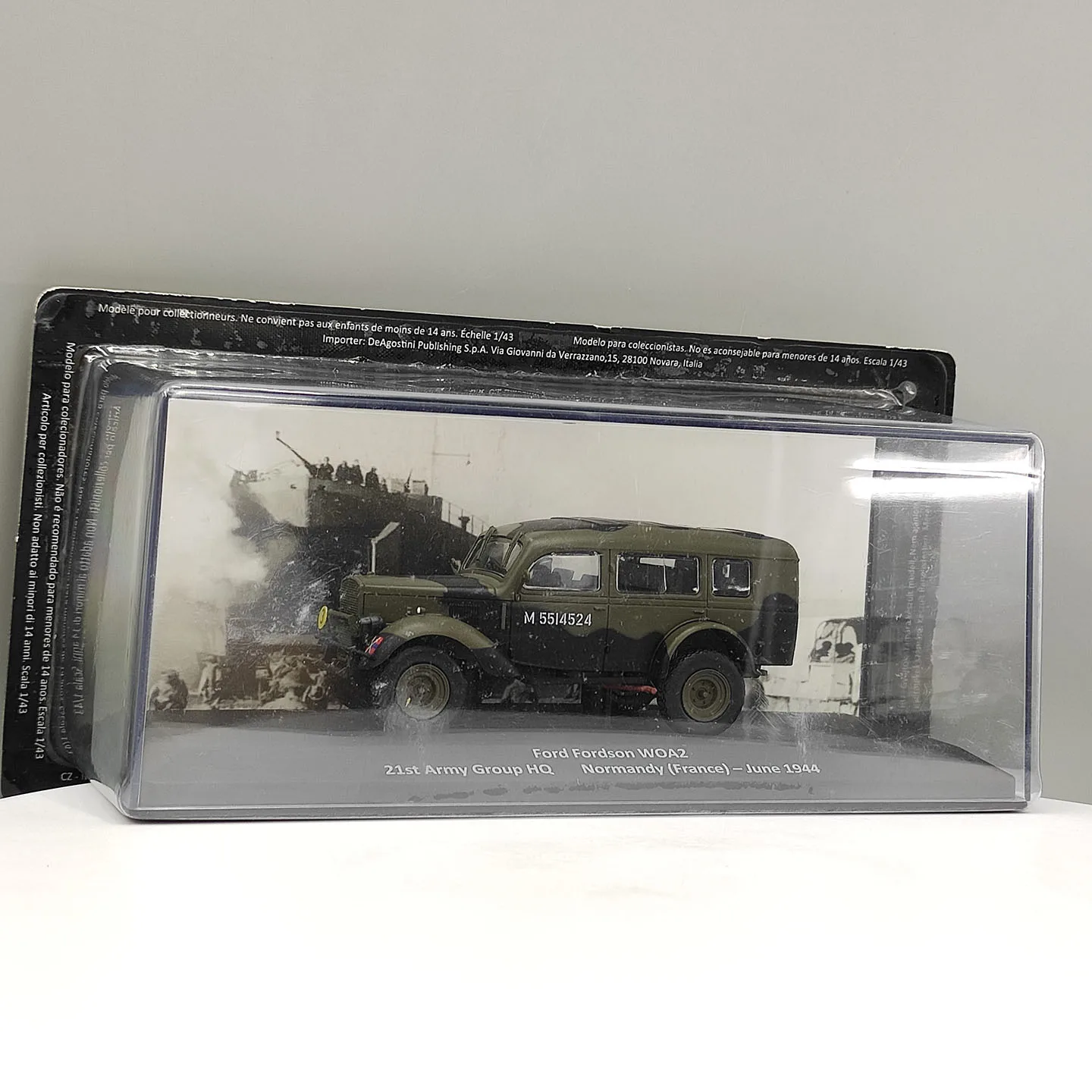 Diecast IXO 1:43 Scale Ford Fordson WOA2 1944 Alloy Car Model - view 6
