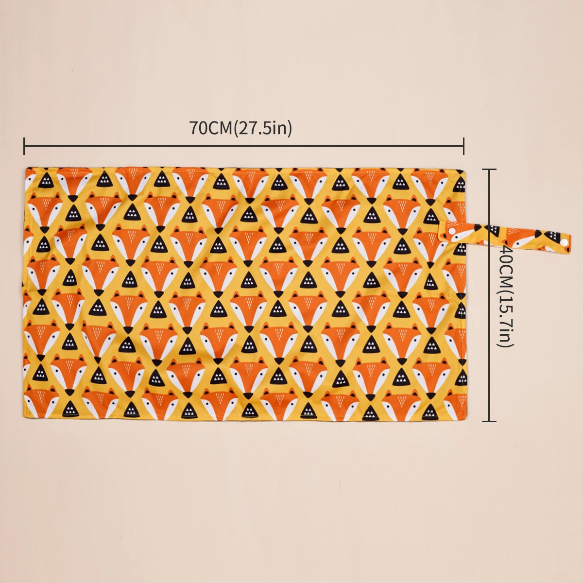 Elinfant Waterproof Foldable Baby Changing Mat,2PCS Portable Diaper Changing Pad