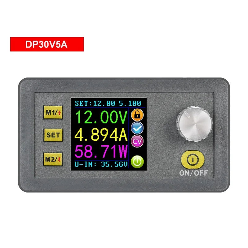 DP 50V 5A Constant Voltage Current Step-down Programmable Power Supply Module Color LCD DPS3003 DP30V5A DP20V2A Buck Converter