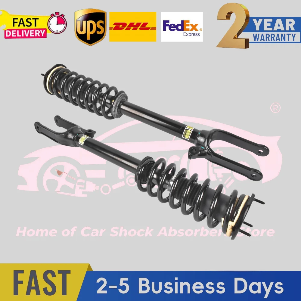 Pair Front Air Spring to Coil Spring Conversion Kit For Mercedes-Benz W164 X164 GL320 350 450 500 550 ML320 350 500 2005-2011