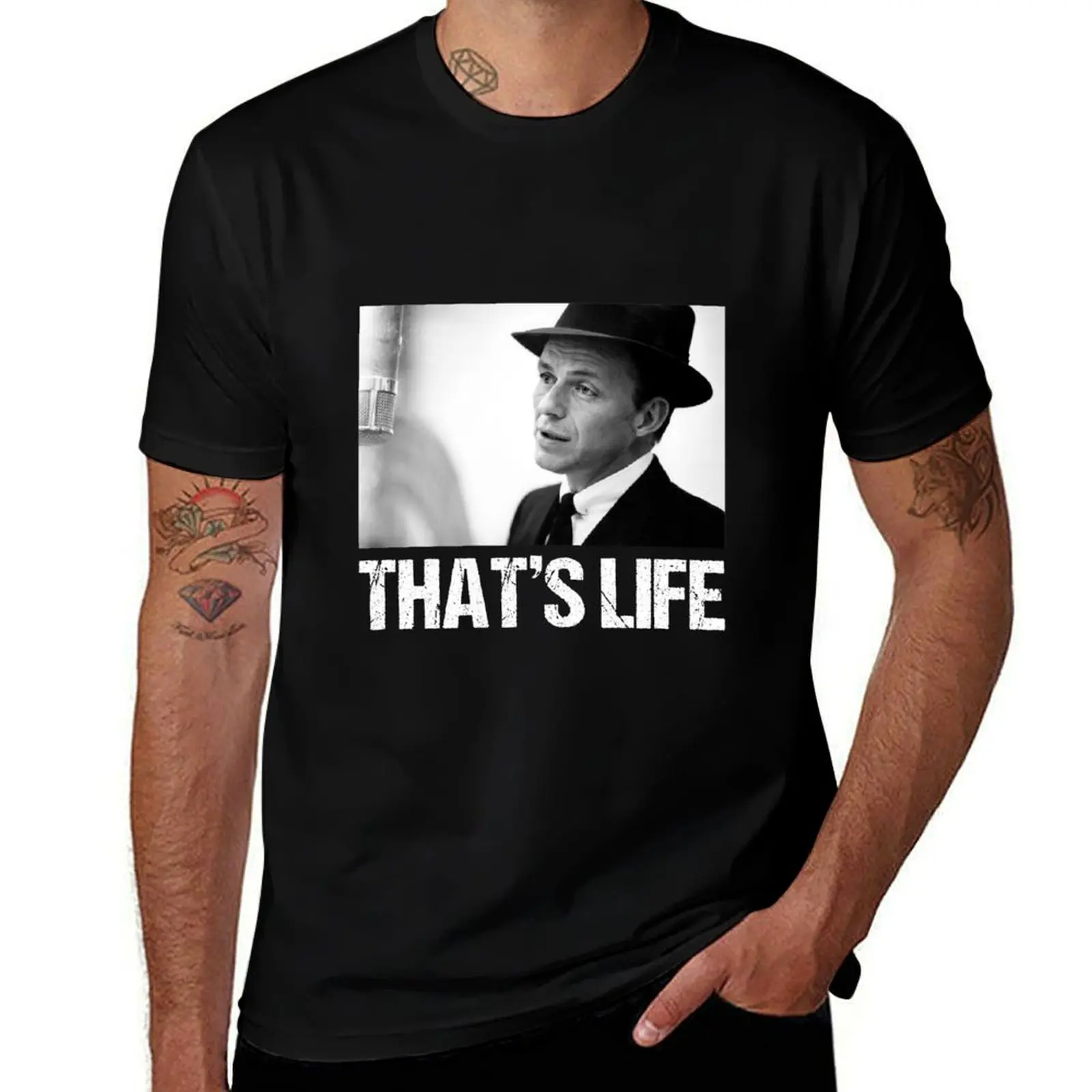 

man with shirts cotton That's Style T-Shirt t t for men prints shirt shirts Retro casual man t Life