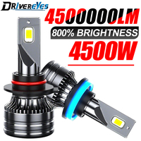 H1 H4 H7 LED Canbus H8 H9 H11 9005 HB3 9006 HB4 9012 Led Bulb 7535 CSP Automobile Kit High Low Beam 6000K 12V Turbo Fog Lamp 24V