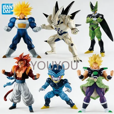 

Bandai Original Anime Dragon Ball Ichiban KUJI Vegeta Gogeta Cell Broly Vegeta Son Goku Trunks PVC Action Figure