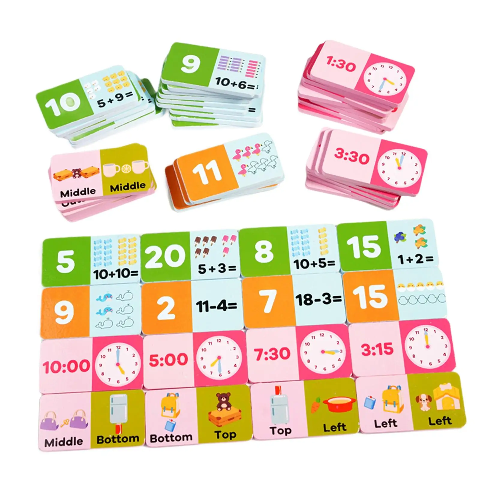 Math Game Busy and Entertained with Storage Bag Sensory Development Preschool Learning Toy for Child Boys Kids Student Girls