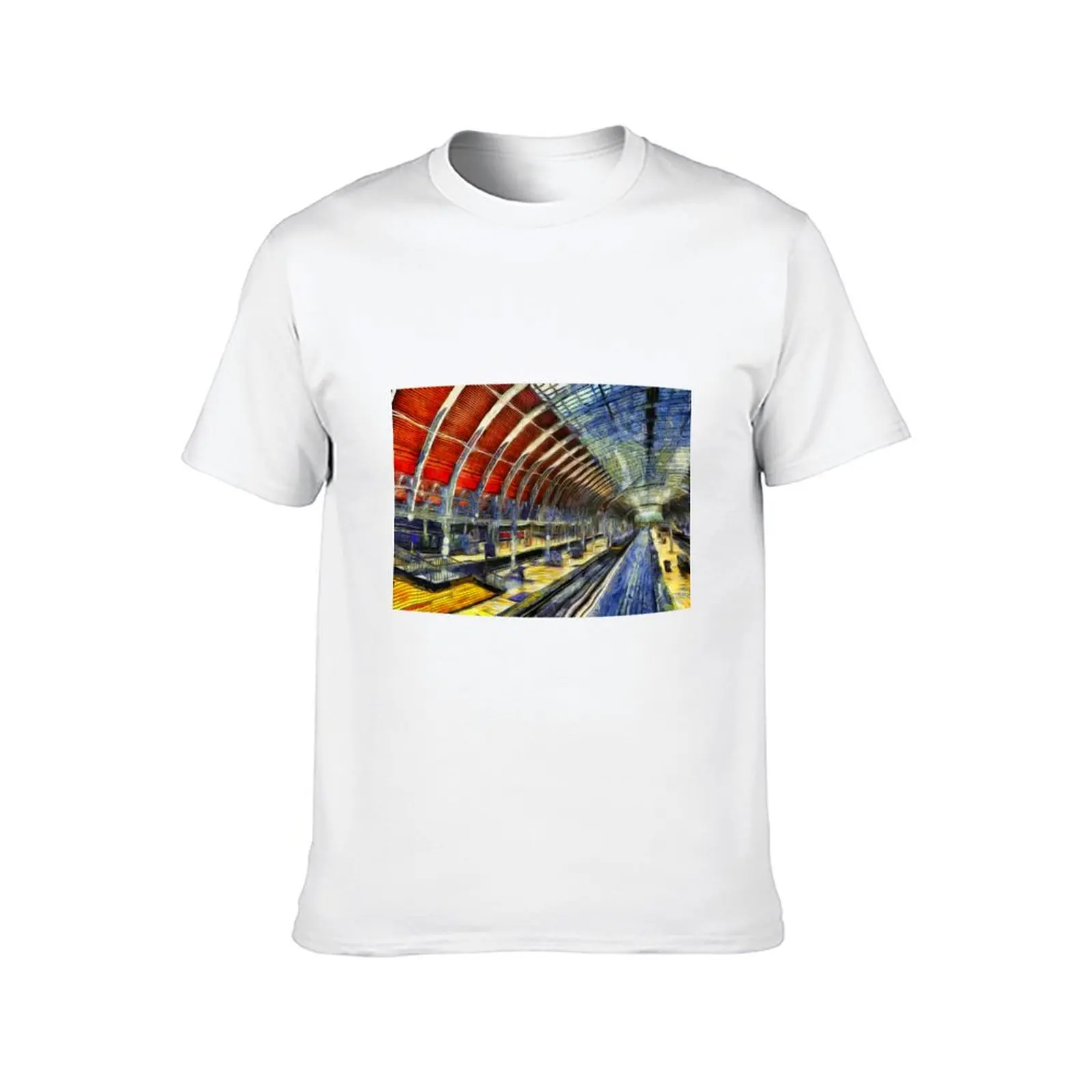 Paddington Station Van Gogh T-Shirt Man t-shirt man clothes mens plain t shirts