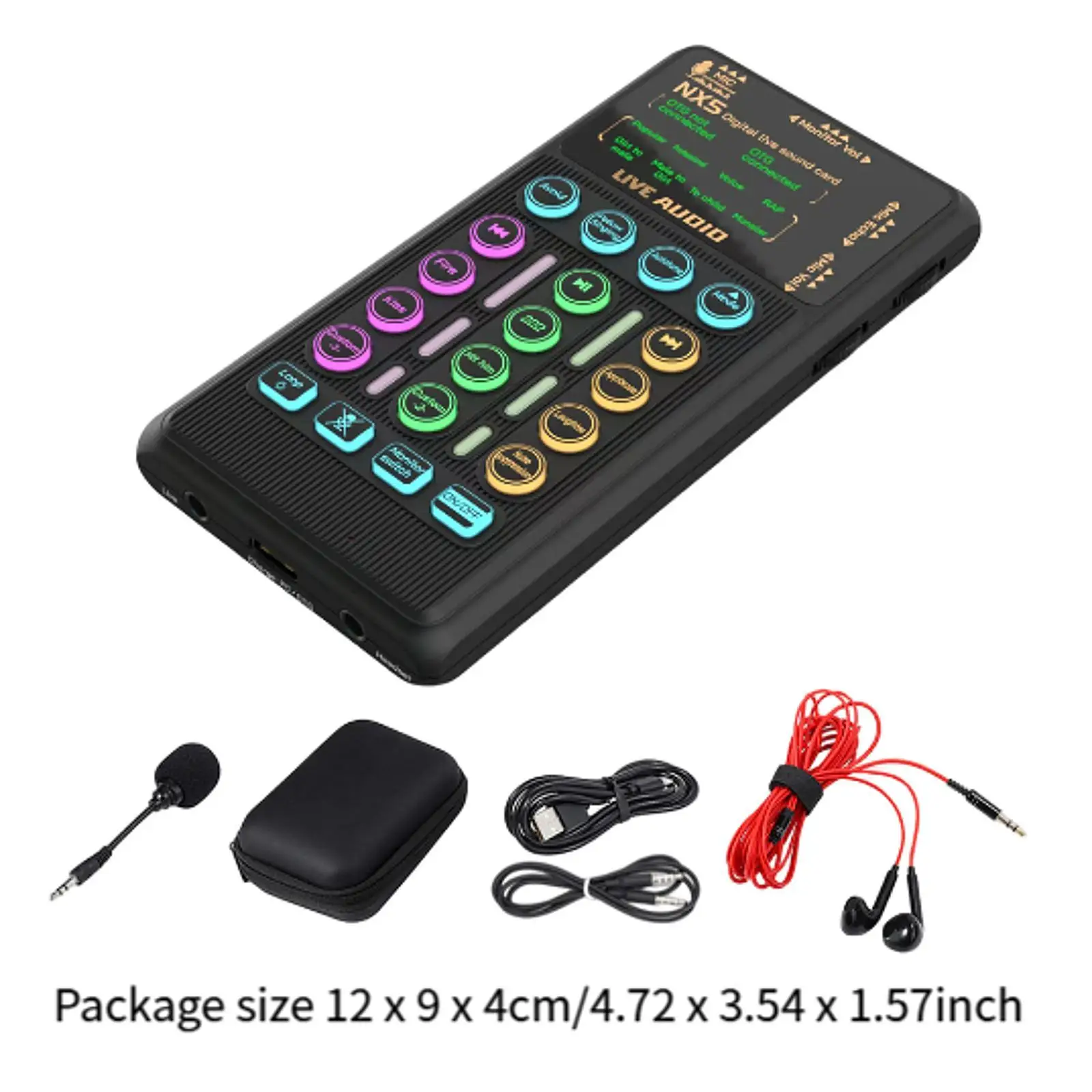 Live Streaming Sound Card 3.5 Ports Different Sound Effects Sound Equipment