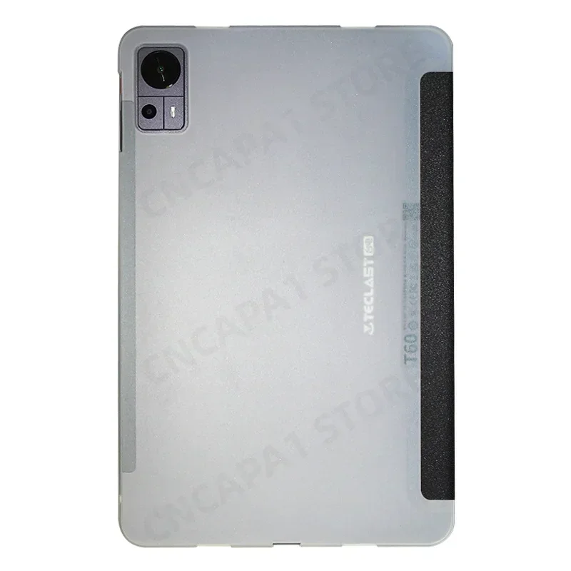 Imagem -03 - Capa de Suporte Tri-dobrável para Teclast T60 Tablet de 12 pc Couro Fólio pu Funda com Casca Traseira Tpu Sono Automático Inteligente Despertar