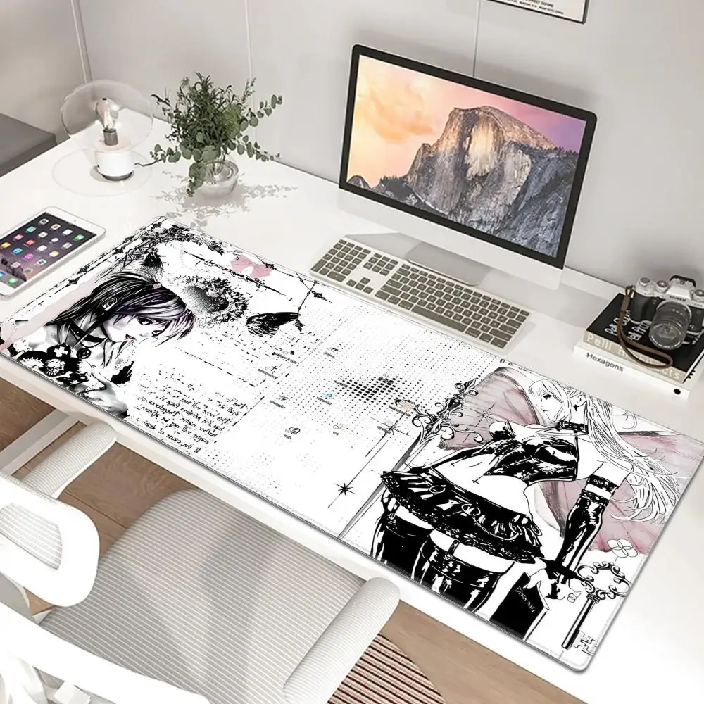 New Misa Amane Light Yagami Desk Mat Death Note Anime Mouse Pad Multiple sizes Large Square Computer Office Game Table Mats