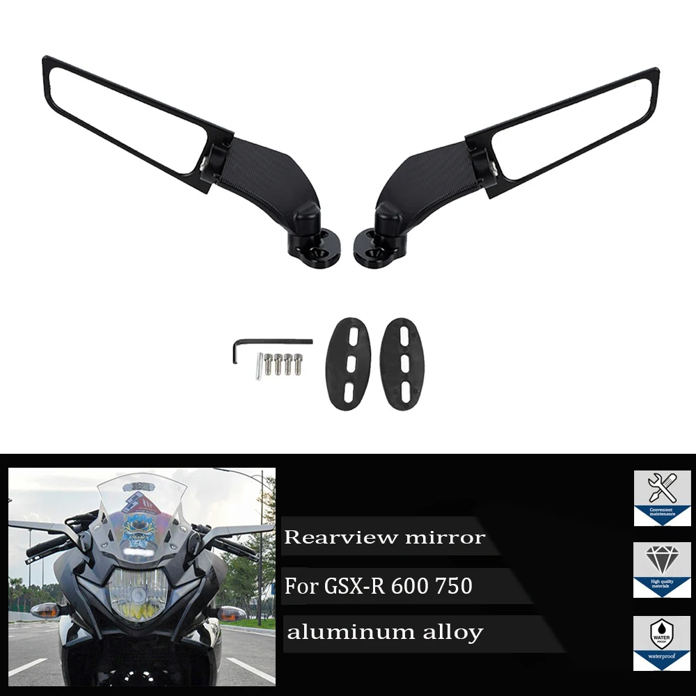 

Suitable for Suzuki GSXR GSX-R 600, 750, 1000, GSX1300R, GSX650F, motorcycle accessories modification rearview mirrors