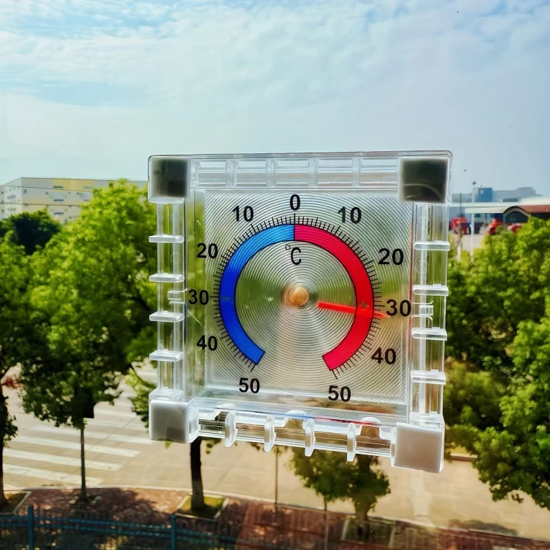 Thermometer，Weather Indoor And Outdoor Thermometer - No Power Supply Required，Easy-To-Read Display Screen，Weather Monitoring