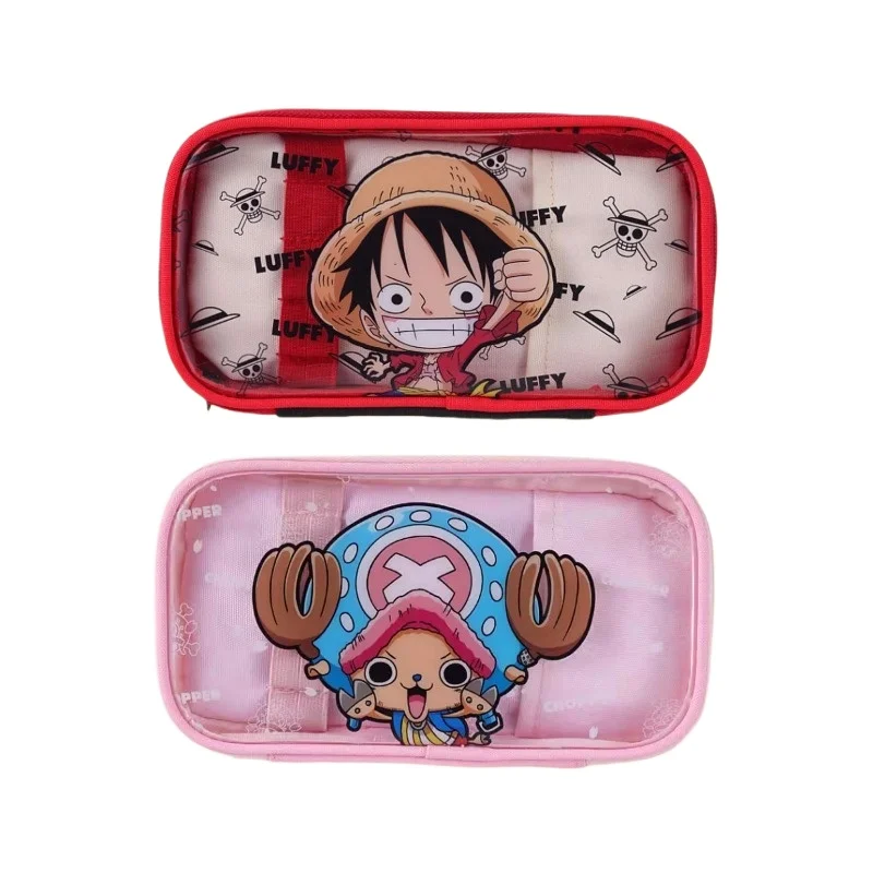 

MINISO Miniso's Dual-layer Pencil Boy One Piece Stationery Student Storage Bag Two Dimension
